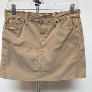 Gap Jeans corduroy mini skirt